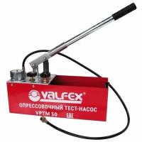 Опрессовочный тест-насос ручной безмасляный Valfex VPTM-50