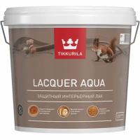 Лак TIKKURILA EURO LACQUER AQUA интерьерный, антисептирующий, защитный, полуглянцевый 9 л 27368