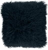 Подушка Natures Collection Tibetan Navy мех тибетской козы 40x40, длина 10-15 см