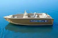Комбинированная лодка Wyatboat-470 Open/ Комбинированный катер/ Лодки Wyatboat