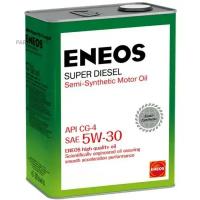 eneos super diesel 5w30 (4l)_масло моторн.! полусинт.api cg-4