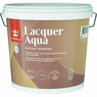 Лак TIKKURILA EURO LACQUER AQUA интерьерный, антисептирующий, защитный, полуглянцевый 2,7л 700001140