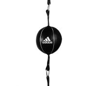 adiBAC121 Груша пневматическая на растяжках Pro Mexican Double End Ball Leather черная (размер 20х20 - Adidas
