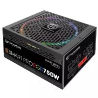 Thermaltake Блок питания 750Вт Thermaltake Smart Pro RGB 750W PS-SPR-0750FPCBEU-R ATX12V V2.4 (24+4/8+6/8pin, вентилятор d140мм) + кабель питания EURO (1.5м) (ret)