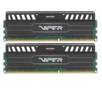 Модуль памяти DIMM 16Gb 2x8Gb KIT DDR3 PC15000 1866MHz Patriot Viper 3 Black Mamba (PV316G186C0K)