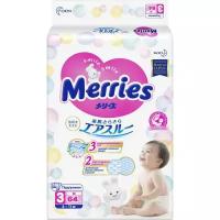 Подгузники Merries M (6-11 кг), 64 шт