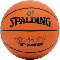 Мяч баскетбольный SPALDING Varsity TF-150 84324Z_7, р.7, резина, коричнево-черный