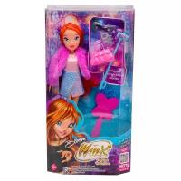 Шарнирная кукла Winx Club Блум с крыльями и аксессуарами 24 см IW01372201