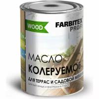 Farbitex Масло колеруемое для террас и садовой мебели орегон (0.45 л) 4300011007