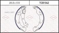 TATSUMI TCB1042 Колодки тормозные TATSUMI TCB1042 RENAULT Clio/Logan 98->