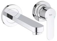 Смеситель для раковины Grohe BauEdge 20474000 со скрытой частью, хром