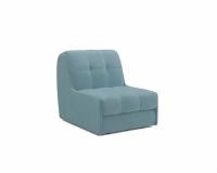 Кресло-кровать Барон №2 Mebel-ars велюр Голубой Luna089