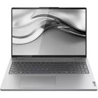 Lenovo Ноутбук/ Lenovo Yoga 7 16IAP7 16"(2560x1600 IPS)/Touch/Intel Core i5 1240P(1.7Ghz)/8192Mb/256SSDGb/noDVD/Int:Intel Iris Xe Graphics/Cam/BT/WiFi/71WHr/war 1y/1.98kg/grey/Win11Home + 65W, Pen, RU kbd