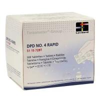 Тестерные таблетки Lovibond DPD 4 Rapid (O2), 500 шт., цена - за 1 упак