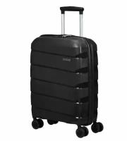 Чемодан на колесах American Tourister Air Move ручная кладь, 55 см, черный