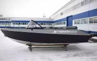 Моторная лодка NEMAN-550DC/ Алюминиевый катер NEMAN-550DC/ лодки Wyatboat