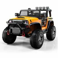 Электромобиль Barty Jeep Wrangler M999MP оранжевый