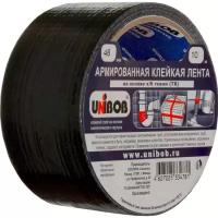 Армированная клейкая лента Unibob 48 мм x 10 м, черная