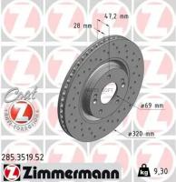 285.3519.52_диск тормозной!sport перед. 320x28/47-5x114 \ hyundai i40 1.6/2.0/1.7crdi 11>