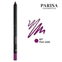 Карандаш для век Parisa Neon demon тон 607 Plum violet 1.2 г