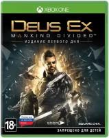 Игра Deus Ex: Mankind Divided (Xbox видеоигра, русская версия)