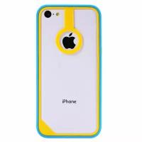 Бампер для Apple iPhone 5c/5/5s/SE BASEUS New Age FRAPIHMINI-BM0Y желто-синий