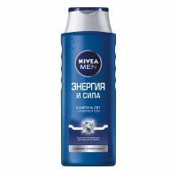 Шампунь-уход для волос энергия и сила 2 в 1 Men Nivea/Нивея фл. 400мл (81424)