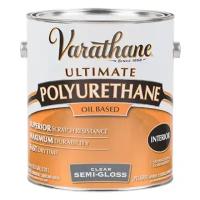 Лак по дереву VARATHANE Urethane цвет прозрачный полуглянцевый 3.78 л