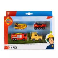 Набор машин Dickie Toys Пожарный Сэм (3099629) 4 шт