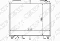 Радиатор NISSAN ATLAS 97- TD27 Артикул производителя: NS000F23-2.7