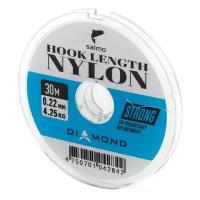 Salmo Леска монофильная Salmo Diamond HOOK LENGTH NYLON, диаметр 0.22 мм, тест 4.25 кг, 30 м