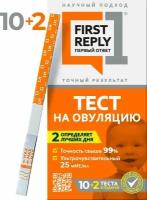 Тест-полоска на определение овуляции FIRST REPLY Первый ответ №10+2