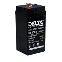 Аккумуляторная батарея Delta DT 6023, аккумулятор для детского электромобиля, мотоцикла, эхолота, фонарика