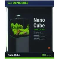 Аквариум Dennerle Nano Cube Complete Soil в комплекте фильтр, освещение, сойл и термометр, 30 литров