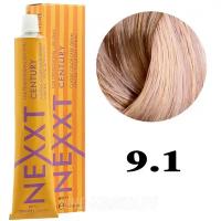 9.1 Краска для волос Nexxt блондин пепельный, 100 мл (very light ash blond)