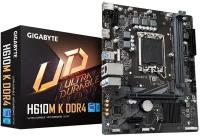 Материнская плата Gigabyte H610M K DDR4 Soc-1700 Intel H610 2xDDR4 mATX AC`97 8ch(7.1) GbLAN+VGA+HDMI