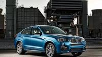 Постер на экокоже 30x40 LinxOne "Бмв Bmw Тачки Cars Синий" 346