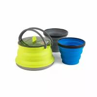 Sea to Summit набор складной посуды X-Set 11(чайник X-Pot Kettle 1.3l, две кружки X-Mug 480ml)