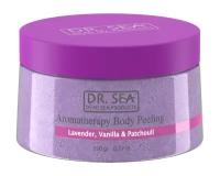 Ароматический пилинг для тела с маслами лаванды, ванили и пачули Dr.Sea Aromatherapy Body Peeling Lavender, Vanilla & Patchouli