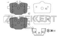 Колодки Торм. Диск. Задн. Bmw 5 (F10 F11) 10- 5 (G30 G31 F90) 16- 6 (F06 F12 F13) 10- X3 (G01 F97 Zekkert арт. bs-1324