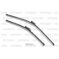 Щетки стеклоочистителя 65см - 51см к-кт плоская Pinch Tab Volvo C30/S40/S80/V50 04- Patron PWB6551KITVOL