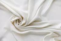 Ткань молочный сатин из вискозы и шелка