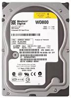 Для домашних ПК Western Digital Жесткий диск Western Digital WD800LB 80Gb 7200 IDE 3.5" HDD