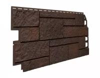 Фасадная панель ТН "Песчаник", 1000*420 мм, Тёмно-коричневый