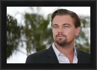 Плакат, постер на холсте Леонардо Ди Каприо. Leonardo DiCaprio. Размер 30 х 42 см