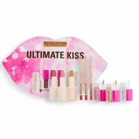 Makeup Revolution Подарочный набор декоративной косметики Ultimate Kiss, 9шт