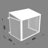 Ограждение, антивандальная защита, короб 800х600х500