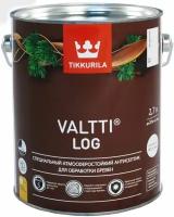 Тиккурила Валтти Лог База ЕС антисептик для обработки брёвен бесцветный (2,7л) / TIKKURILA Valtti Log Base EC антисептик для обработки брёвен прозрачн