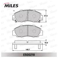 Колодки тормозные HONDA ACCORD 91-98/CR-V 95-02 передние Ceramic MILES E500218