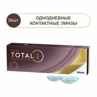 Alcon Контактные линзы Dailies Total 1 (30 линз)